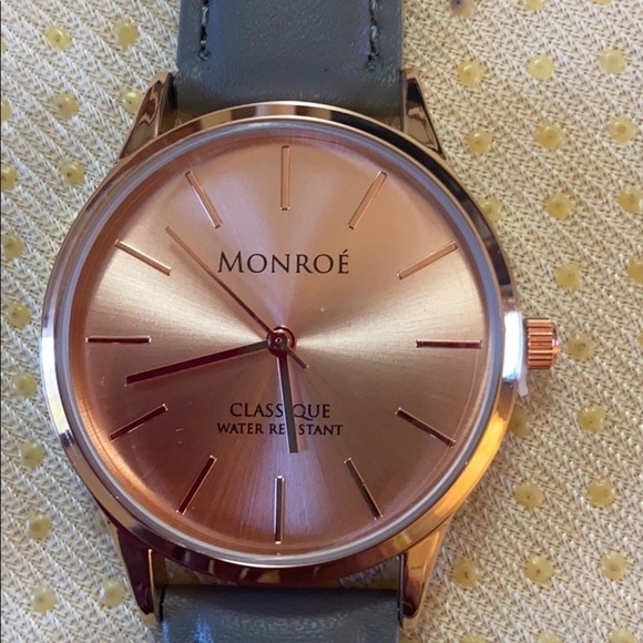 Monroe Classique Watch In Sunburst Solerose New main image 7